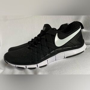 🔻Nike Men’s Free Trainer 5.0 Running Shoes Black/White Size 9